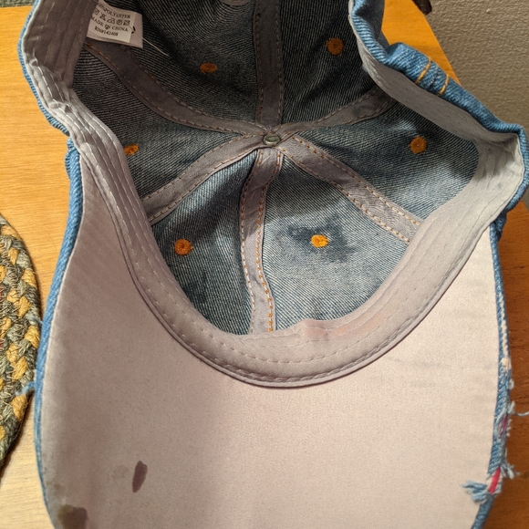 3 for $20 Cara New York Bedazzled Jean Hat Cap - Picture 5 of 6